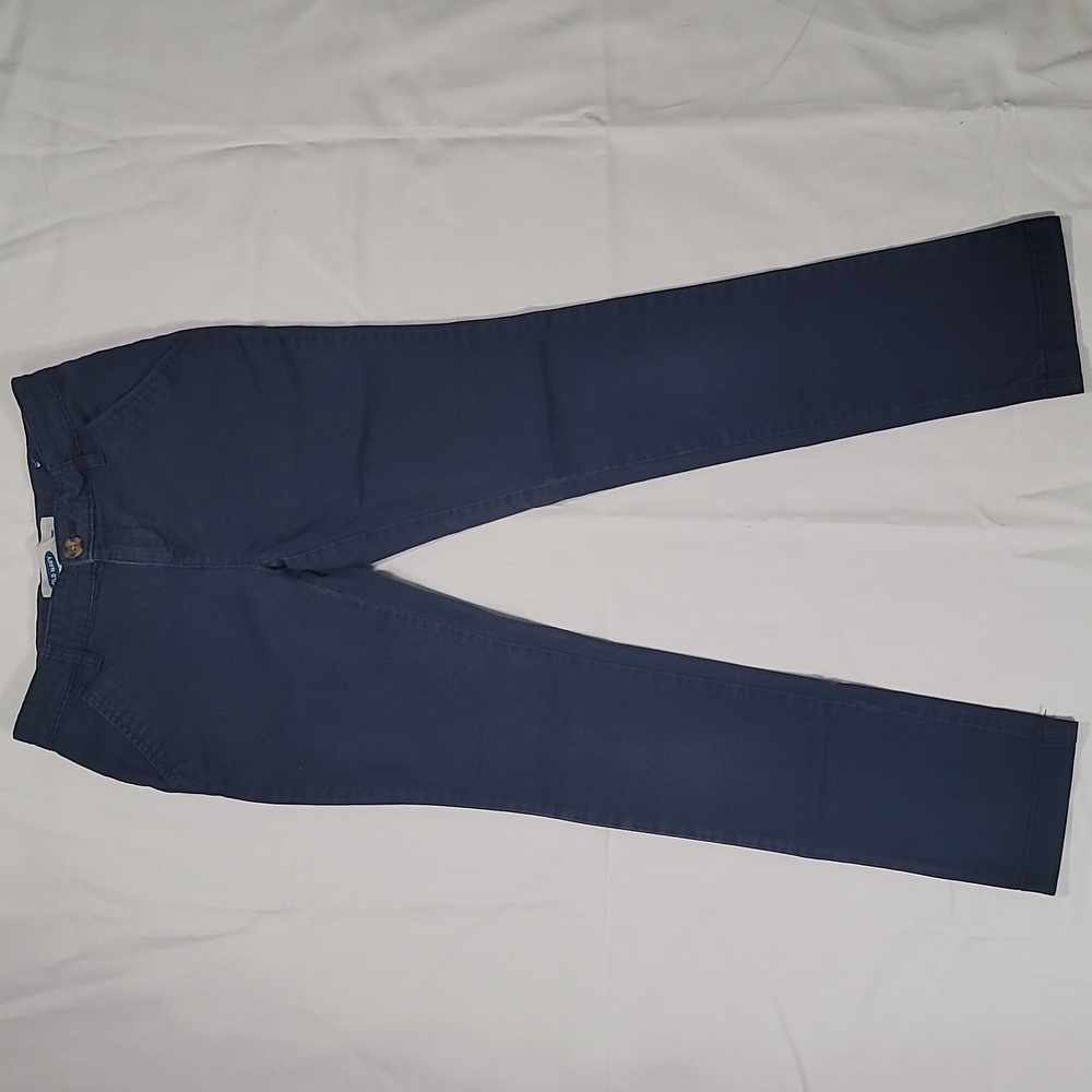 Navy Skinny Uniform School Pant